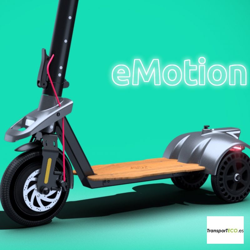 Patinete el ctrico de 3 Ruedas eMotion TransporTECO.es